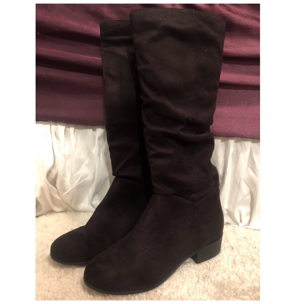 Knee High Suede Boots